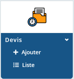 Capture 1 - Tableau de bord